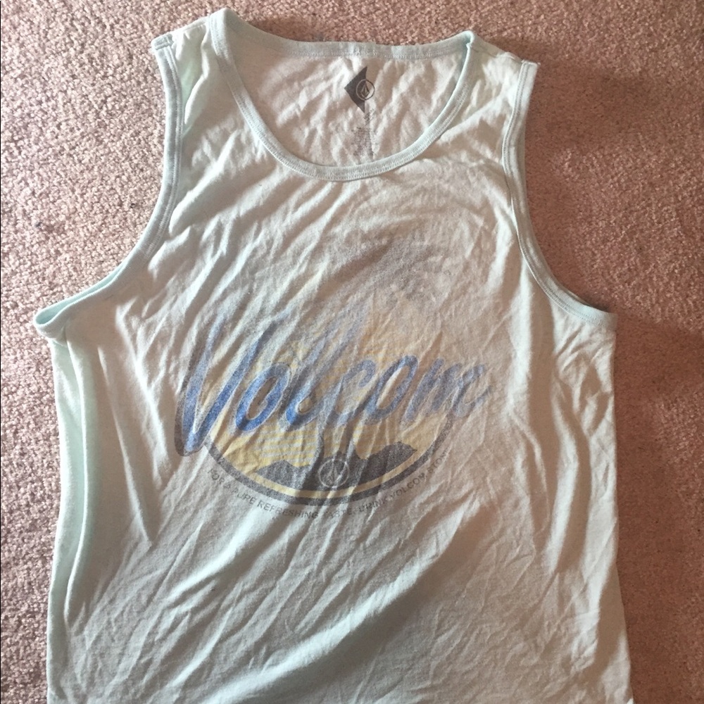 Light blue Volcom tank top